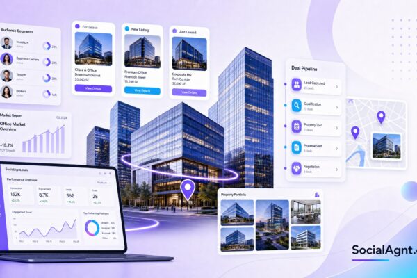 Commercial Real Estate Social Media Marketing Strategies That Generate Deals