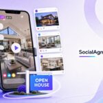 SocialAgnt.com featured image for Facebook Live for Real Estate: Host Virtual Open Houses, covering real estate visual content and lead-generation media.