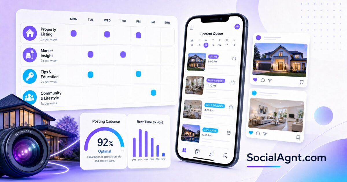 How Often Should Real Estate Agents Post on Social Media? Platform-by-Platform Guide
