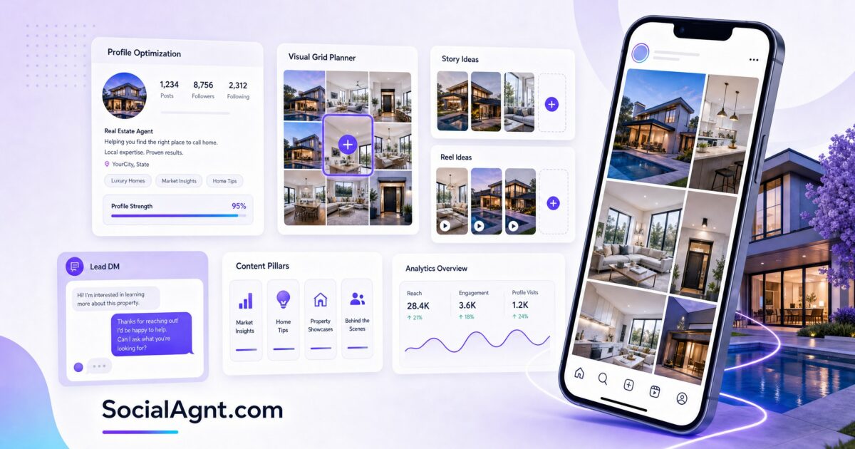 Instagram Marketing for Real Estate Agents: The Complete Guide