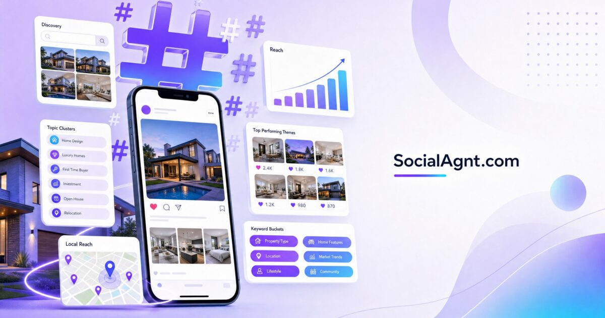 Instagram Hashtags for Real Estate: What Works in 2026