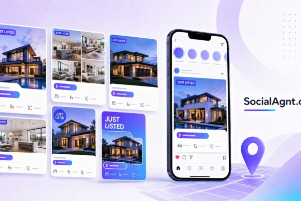 Just Listed Social Media Post Templates for Real Estate Agents