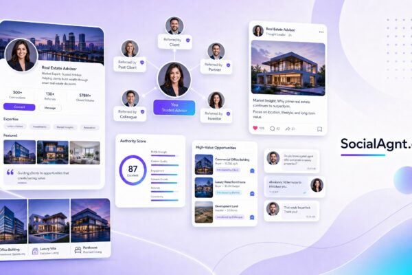 LinkedIn for Real Estate Agents: Build Authority, Referrals, and High-Value Leads