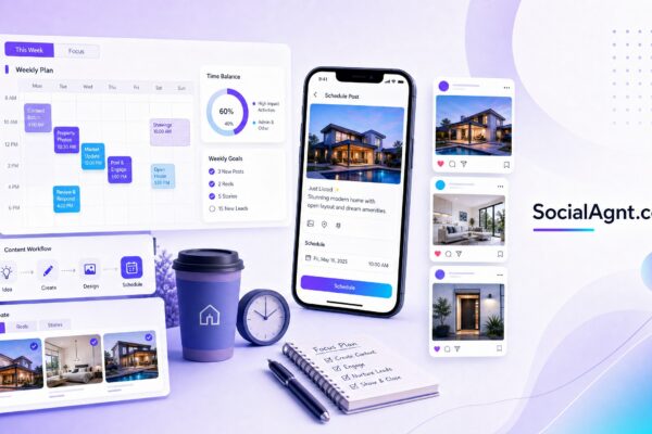 Social Media Strategies for Part-Time Real Estate Agents