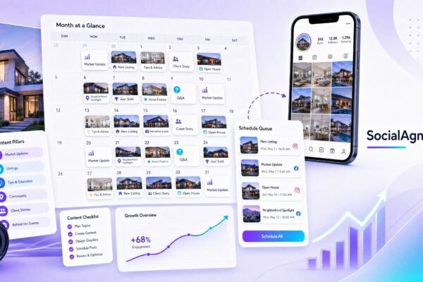 How to Build a Real Estate Content Calendar That Drives Consistent Growth