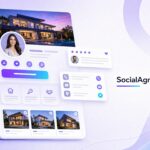SocialAgnt.com featured image for Set Up a Real Estate Facebook Business Page That Converts, covering platform-specific real estate social media marketing.