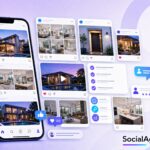 SocialAgnt.com featured image for Real Estate Facebook Post Ideas That Drive Engagement, covering platform-specific real estate social media marketing.