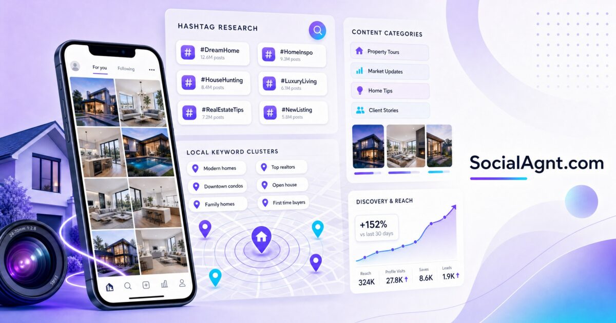 Real Estate Hashtag Strategy: The Complete Guide to Getting Found on Social Media