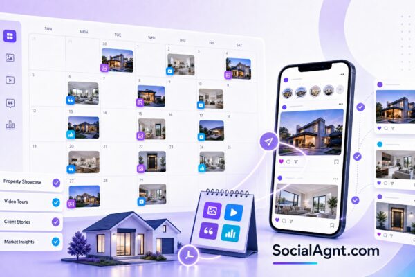 Instagram Content Calendar for Real Estate Agents (Free Template)