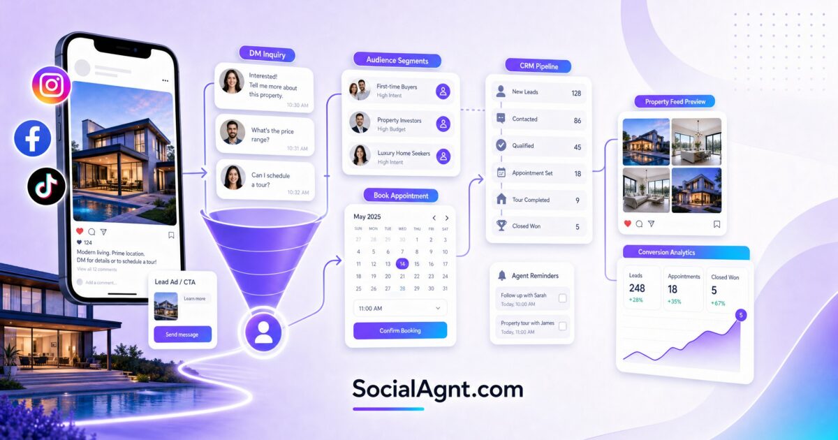 Real Estate Lead Generation Through Social Media: The Complete Strategy Guide