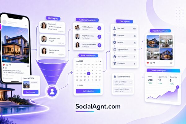 Real Estate Lead Generation Through Social Media: The Complete Strategy Guide