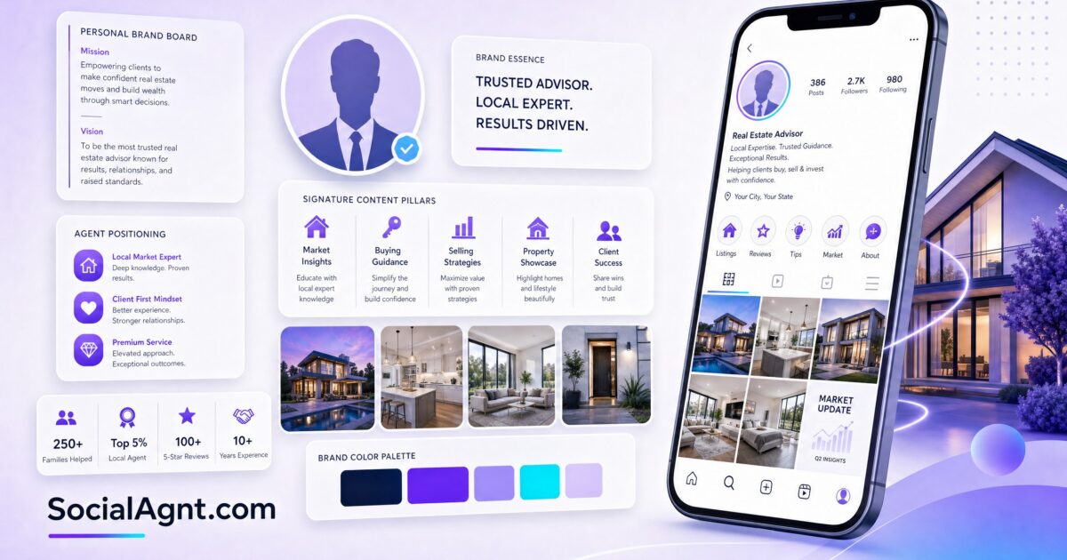Real Estate Agent Personal Branding on Social Media: Stand Out and Attract Clients