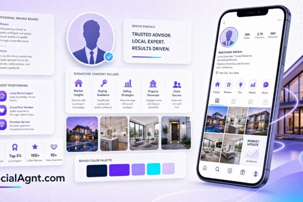 Real Estate Agent Personal Branding on Social Media: Stand Out and Attract Clients