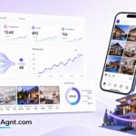 SocialAgnt.com featured image for Real Estate Social Media Analytics, covering real estate marketing analytics, automation, and software.