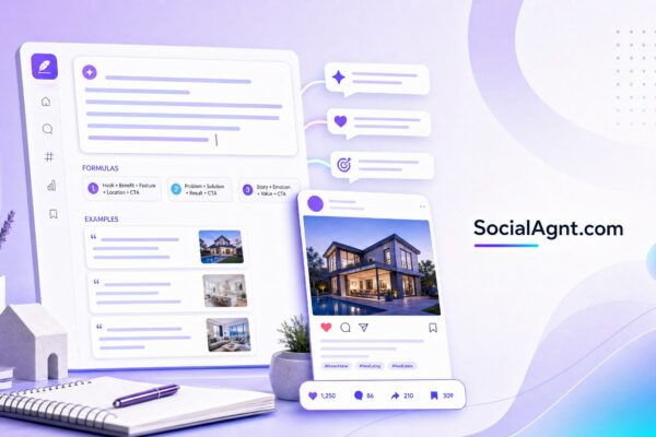 Real Estate Social Media Captions: Writing Tips, Formulas & Examples