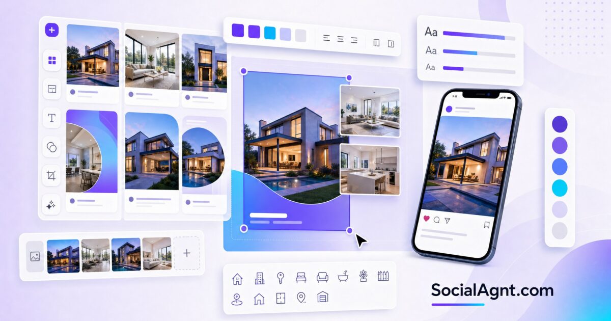 Real Estate Social Media Graphics: Design Tips, Tools & Free Templates
