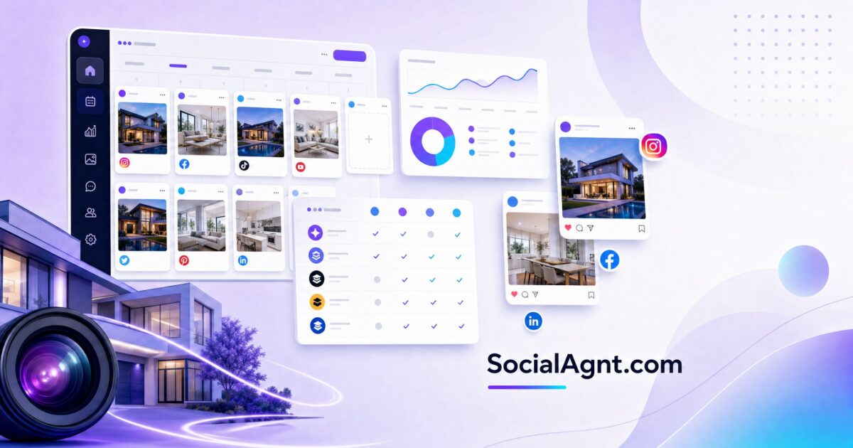 Real Estate Social Media Management Platforms Compared