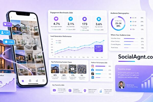 Real Estate Social Media Marketing Statistics You Need to Know in 2026