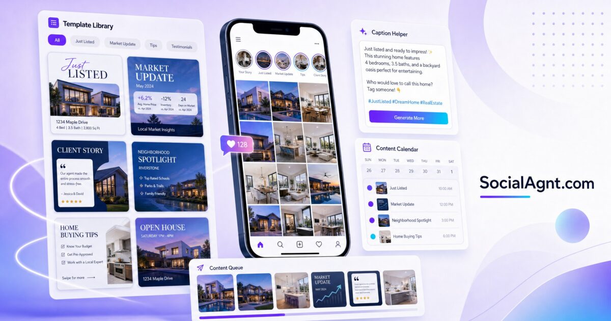 Real Estate Social Media Posts: Ideas, Templates & Examples