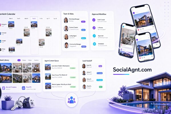 How Real Estate Teams Can Scale Social Media Marketing