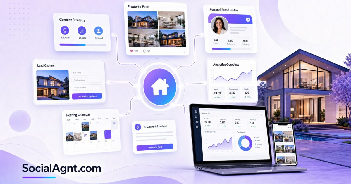 Social Media for Real Estate Agents: Everything You Need to Know