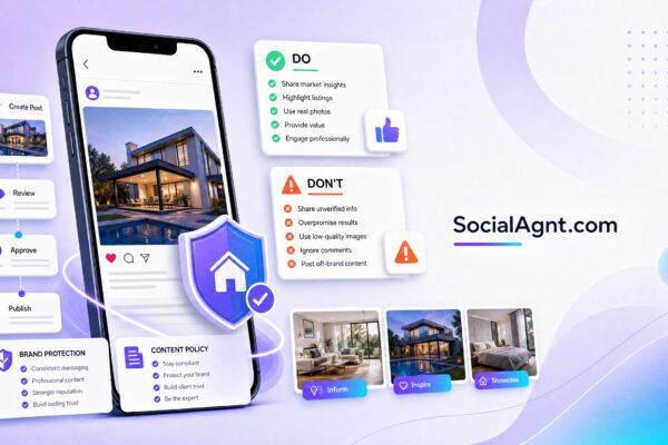 Social Media Do’s and Don’ts for Real Estate Agents: Rules That Protect Your Brand